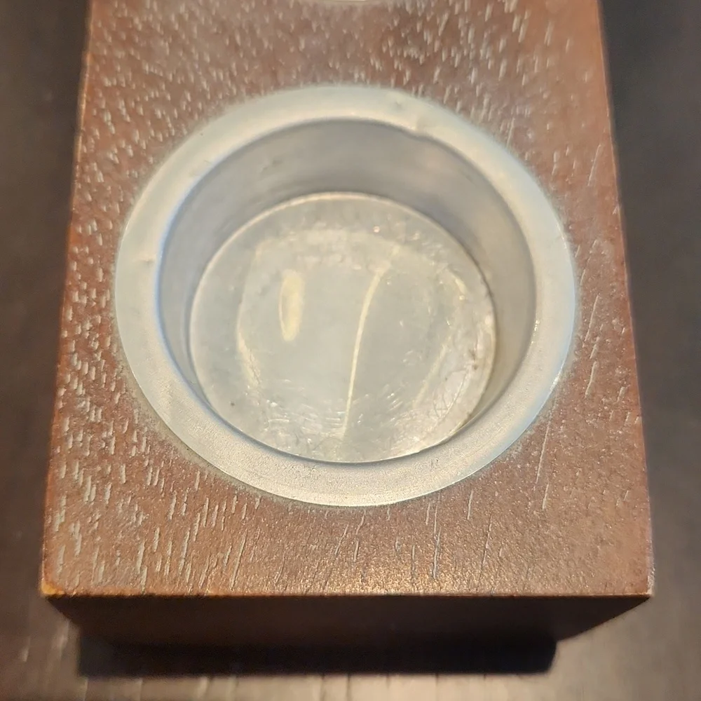 WEST ELM 5 slot candle holder